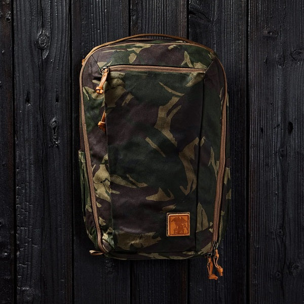 Evergoods Backpacks Waxed Camo Evergoods GRIFFIN II CIVIC Travel Bag 26L