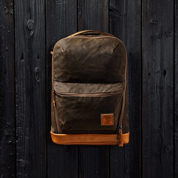 Evergoods Backpacks Waxed Tan Evergoods GRIFFIN II Civic Bookbag 22L