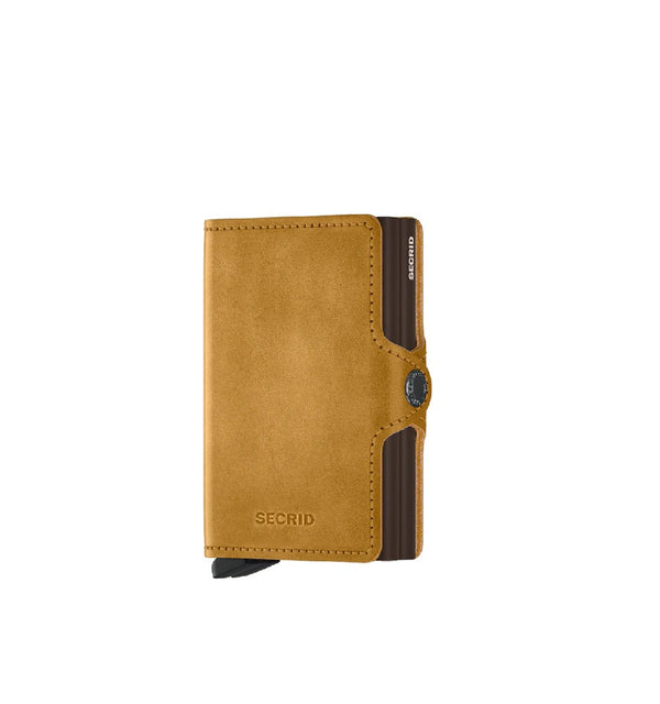 Secrid Wallets Ochre Secrid Twin Wallet Vintage Leather