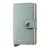 Secrid Wallets Sea Green Secrid Miniwallet Pebble Leather