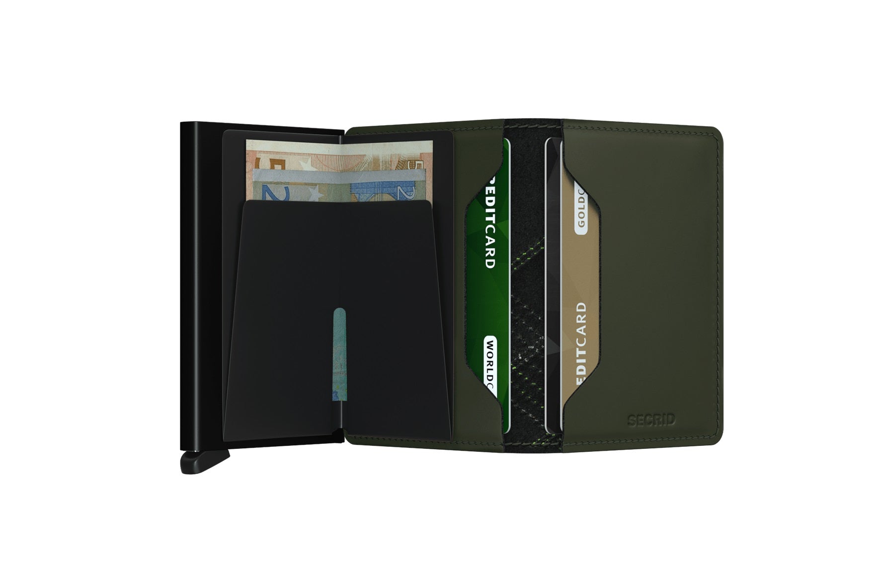 Secrid Wallets Secrid Slimwallet Matte Stitch Linea