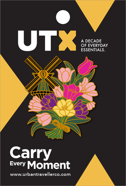 Urban Traveller & Co. Accessories Tulip UTX Enamel Pin Collection